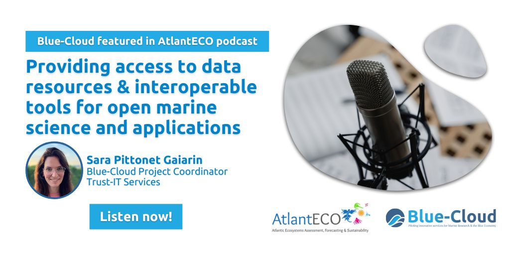 Blue-Cloud featured in AtlantECO podcast