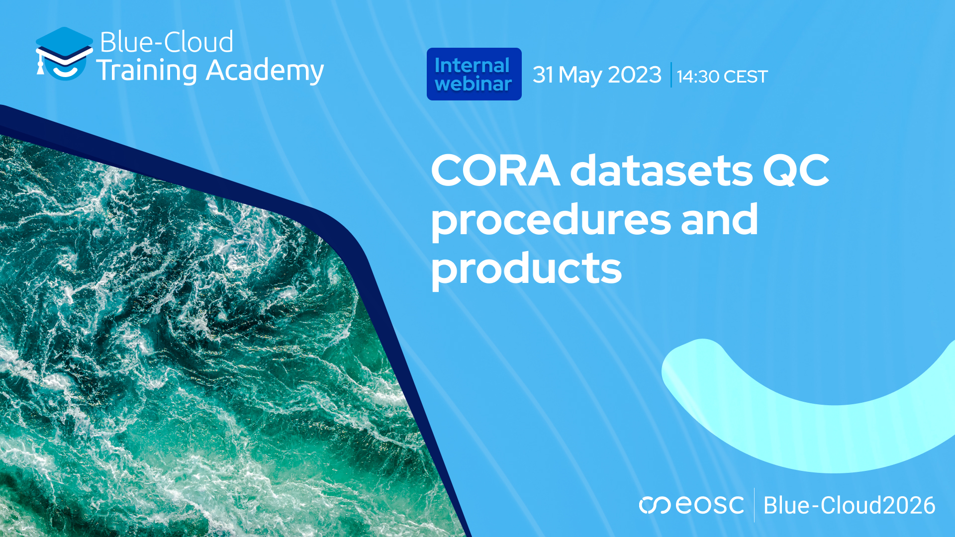 CORA datasets QC procedures and products