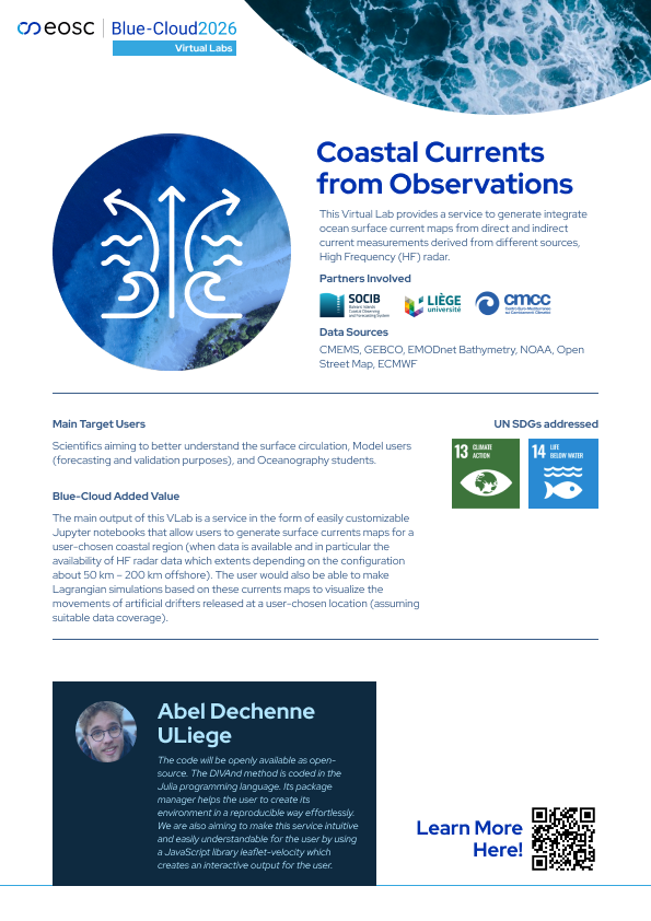 Coastal Currents from Observations Factsheet