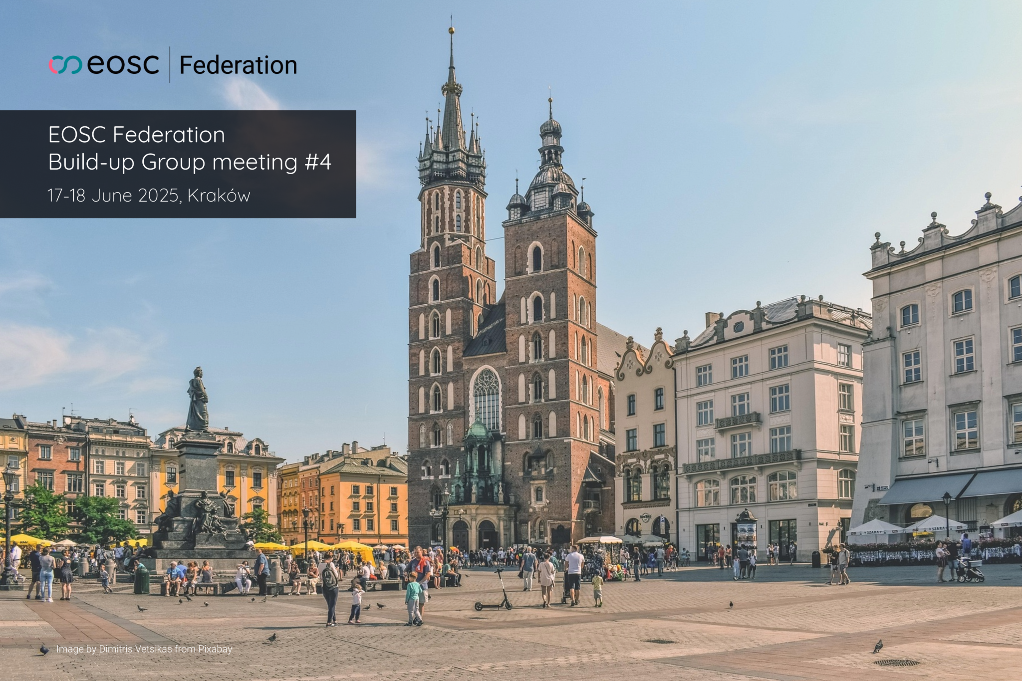 EOSC federation build-up group meeting banner