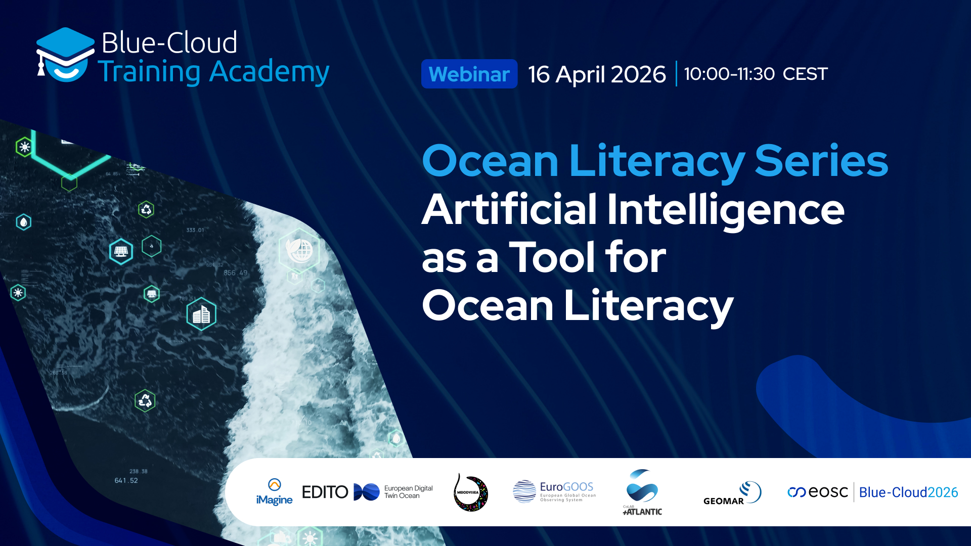 training academy event ocean literacy series third webinar on AI as a tool for ocean literacy