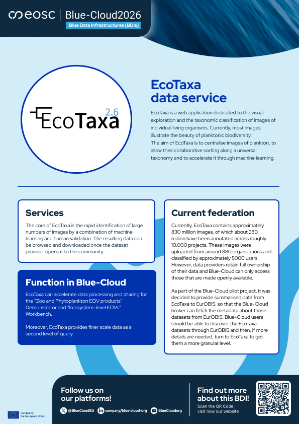 EcoTaxa factsheet